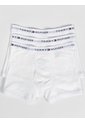Pack Blanco De 3 Bóxer Con Detalles Distintivos De Tommy Hilfiger Tommy Hilfiger de Tommy Hilfiger