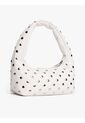 Bolso Blanco De Hombro Con Tachuelas Metalizadas Tommy Hilfiger de Tommy Hilfiger
