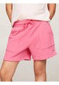 Shorts Rosados Ajustables Amplios Para Niña Tommy Hilfiger de Tommy Hilfiger