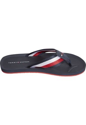 Sandalias Flip Flop Azul Oscuro Three Color De Azul Tommy Hilfiger
