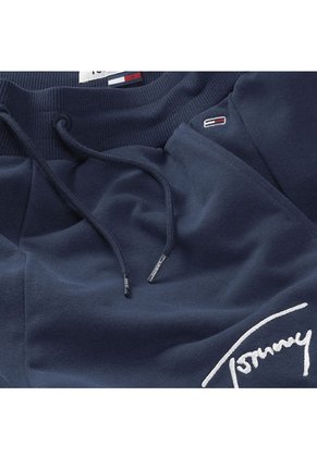 Joggers Con Firma Mujer Azul Tommy Jeans