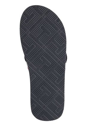 Sandalias Flip Flop Rojo Estampado De Playa Rojo Tommy Hilfiger