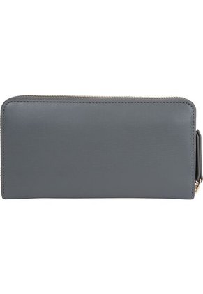 Cartera Th Monogram Con Cierre Y Cadena Mujer Gris Tommy Hilfiger