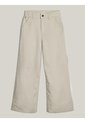 Pantalón Niña Beige Chino Essential Con Pierna Ancha Tommy Hilfiger de Tommy Hilfiger