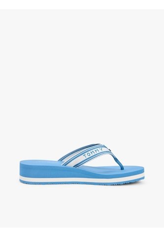 Sandalias Celeste De Cuña Con Tira Trenzada Tommy Hilfiger Tommy Hilfiger