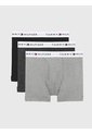 Pack Gris De 3 Bóxer Con Detalles Distintivos De Tommy Hilfiger Tommy Hilfiger de Tommy Hilfiger
