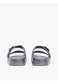 Sandalias Gris Con Doble Tira Y Logo Esmaltado Tommy Hilfiger de Tommy Hilfiger