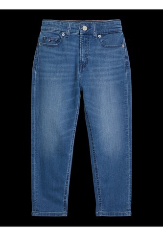 Jeans Azul Niña De Pierna Cónica Con Lavado Ligero Tommy Hilfiger Tommy Hilfiger
