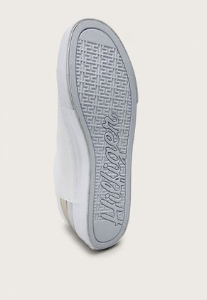 Tenis Lifestyle Blanco-Dorado-Plateado Tommy Hilfiger