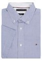 Camisa De Rayas Con Manga Corta Azul Tommy Hilfiger de Tommy Hilfiger