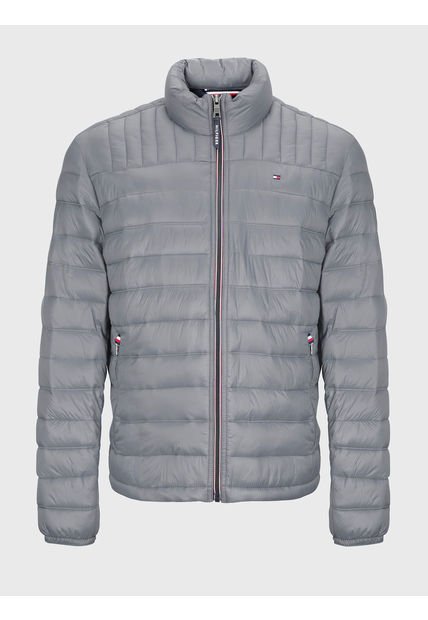 Chaqueta Quilted Ligera Gris Tommy Hilfiger