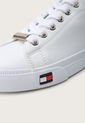 Tenis Lifestyle Blanco-Dorado-Plateado Tommy Hilfiger de Tommy Hilfiger