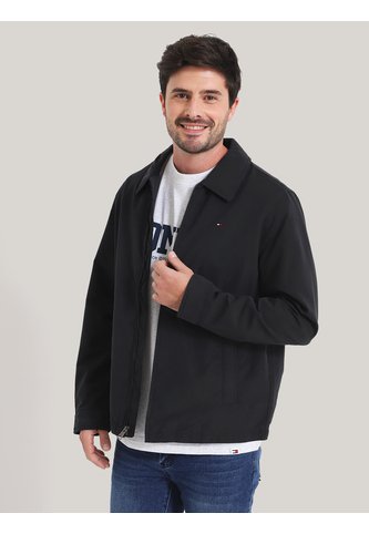 Chaqueta Negra Con Logo Tommy Hilfiger Tommy Hilfiger