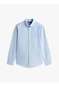 Camisa Azul Oxford Heritage De Corte Regular Tommy Hilfiger de Tommy Hilfiger
