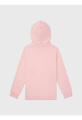 Hoodie Manga Larga Con Logo Mujer Rosa Tommy Hilfiger