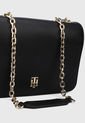 Bolso Manos Libres Negro-Dorado Tommy Hilfiger de Tommy Hilfiger