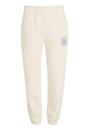 Jogger Blanco Con Monograma TH En El Lateral Tommy Hilfiger