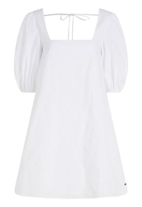 Vestido Hasta La Rodilla Mujer Blanco Tommy Hilfiger