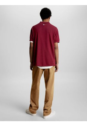 Polo Tommy Hilfiger X Shawn Mendes De Corte Regular Hombre Rojo Tommy Hilfiger