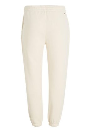 Jogger Blanco Con Monograma TH En El Lateral Tommy Hilfiger