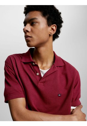 Polo Tommy Hilfiger X Shawn Mendes De Corte Regular Hombre Rojo Tommy Hilfiger