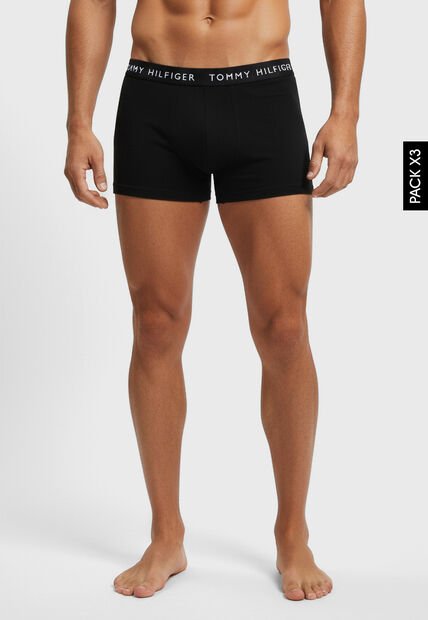 Bóxer Trío TOMMY HILFIGER Negro