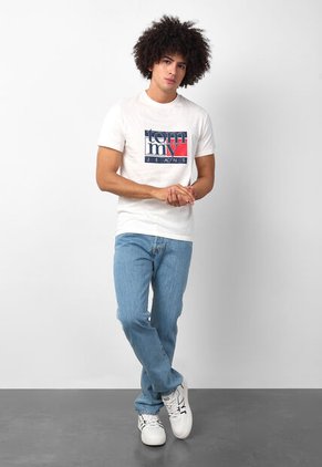 Camiseta TOMMY HILFIGER Marfil