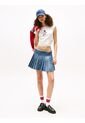Camiseta Blanca De Corte Regular Tommy Girl Tommy Jeans de Tommy Hilfiger