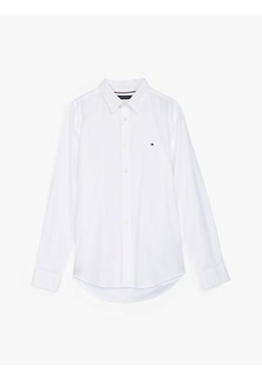 Camisa Blanca TH Flex De Corte Slim Tommy Hilfiger