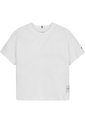 Top Blanco De Manga Corta En Tejido Waffle Tommy Hilfiger de Tommy Hilfiger