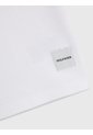 Top Blanco De Manga Corta En Tejido Waffle Tommy Hilfiger de Tommy Hilfiger