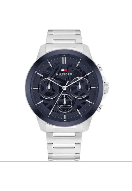 Reloj Tommy Hilfiger Modelo 1710684 Plateado Hombre