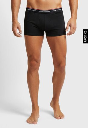 Bóxer Trío TOMMY HILFIGER Negro