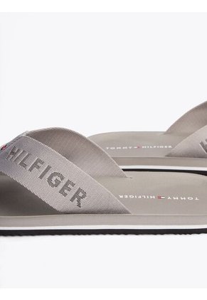 Sandalias Gris Con Plantilla Anatómica Tommy Hilfiger