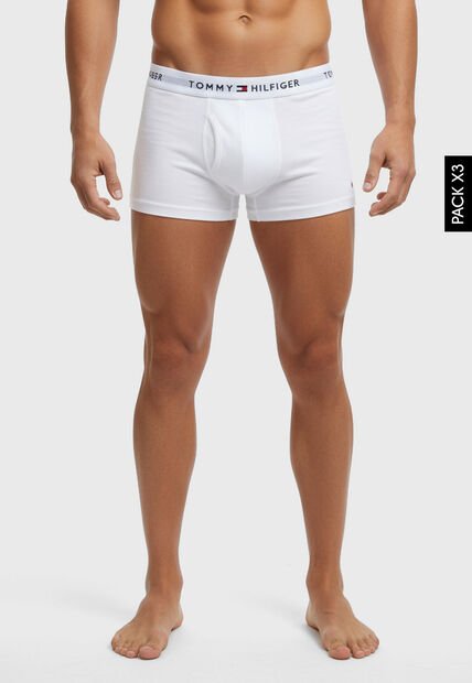 Bóxer Trío TOMMY HILFIGER Blanco