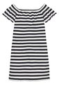 Vestido Multicolor A Rayas Con Escote Hombros Descubiertos Tommy Hilfiger de Tommy Hilfiger