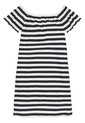 Vestido Multicolor A Rayas Con Escote Hombros Descubiertos Tommy Hilfiger de Tommy Hilfiger