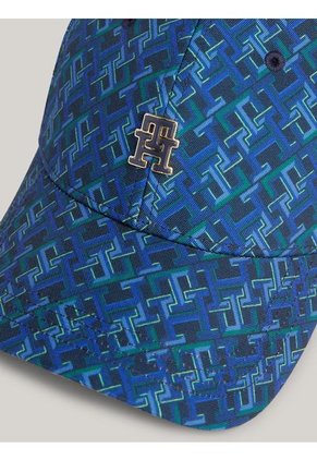 Gorra Blanca Con Monogramas TH Tommy Hilfiger