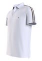 Polo Slim Con Cinta Y Contorno De Bandera Blanco Tommy Hilfiger de Tommy Hilfiger