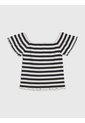 Camiseta Multicolor A Rayas Con Escote Hombros Descubiertos Tommy Hilfiger de Tommy Hilfiger
