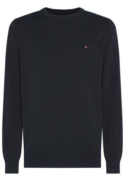 Saco Manga Larga Azul Oscuro Classic Signature  Tommy Hilfiger