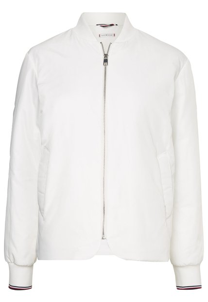 Chaqueta Blanca Cazadora Para Mujer Tommy Hilfiger