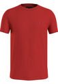 Camiseta Slim Fit Con Logo Bordado Hombre Rojo Tommy Hilfiger de Tommy Hilfiger