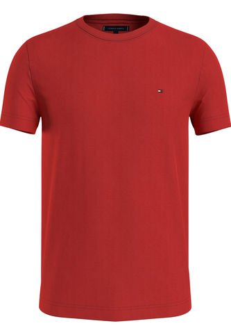 Camiseta Slim Fit Con Logo Bordado Hombre Rojo Tommy Hilfiger Tommy Hilfiger