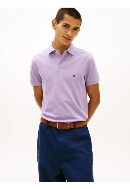 Polo Rosa 1985 De Corte Regular Tommy Hilfiger