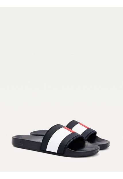 Essential Flag Pool Slide Azul Tommy Hilfiger
