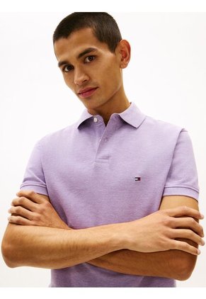 Polo Rosa 1985 De Corte Regular Tommy Hilfiger