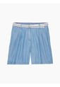 Bermudas Chino Cambray De Corte Sentado Mujer Azul Tommy Hilfiger de Tommy Hilfiger