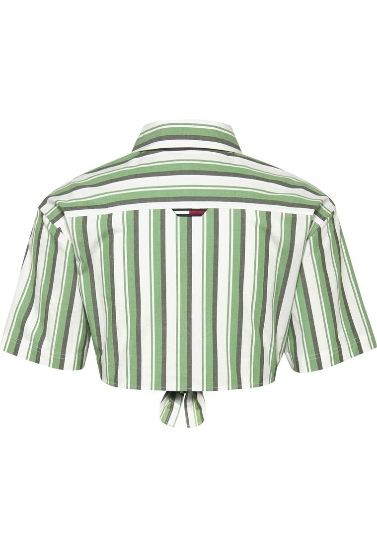 Camisa rayas verticales mujer best sale