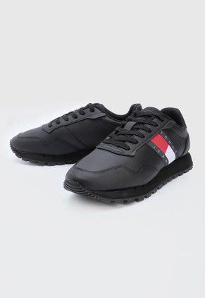 Tenis Lifestyle Negro Multicolor Tommy Jeans Retro Runner Mix